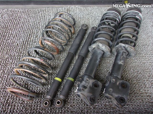 【中古】MR31S ハスラー 純正 ノーマル ショック RSR ダウンサス スプリング 1台分 41601-65P00 41602-65P00 41800-65P10 / 4S5-993 18,989円