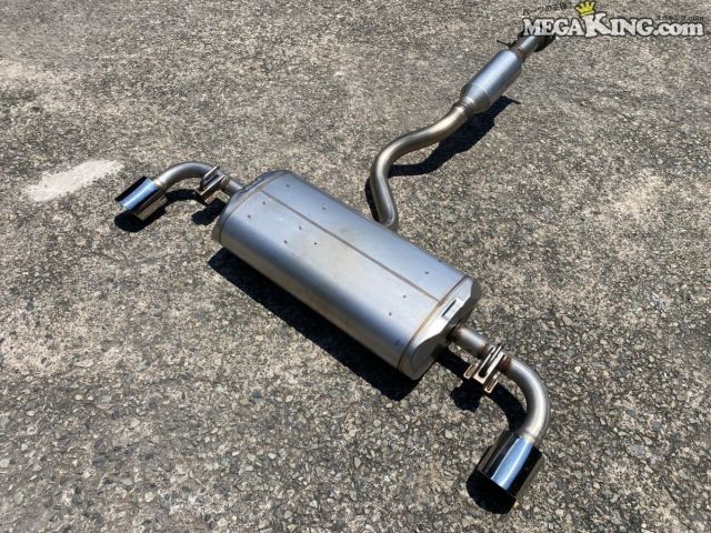 【中古】★納車外し★レクサス GAYA16 LBX モリゾウ RR 純正 ノーマル マフラー リアピース 左右出し 51803 SANGO / 4T7-671|メガキングドットコム
