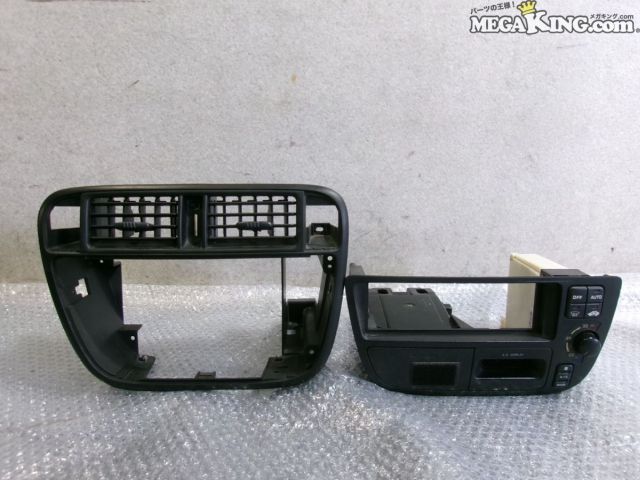 【中古】EK4 シビック 純正 ノーマル エアコンパネル 禁煙車 77258 S04 9410 77252 S04 9410 80600-S04-941 BQ919-38500 / S12-1369