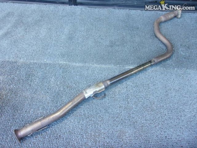 【中古】EK9 シビック タイプR 純正 改 センターパイプ 中間パイプ ストレート B16B / S12-1879