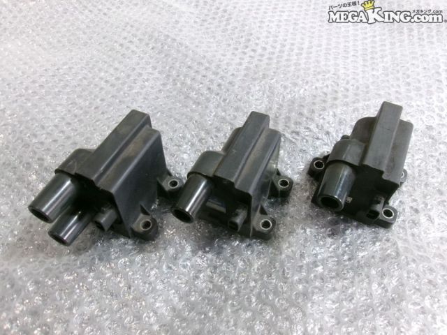 【中古】FD3S RX-7 RX7 純正 ノーマル イグニッションコイル IGコイル 3個セット 13B ロータリー 029700-7610 029700-7620 029700-7630 / S3-1467|メガキングドットコム