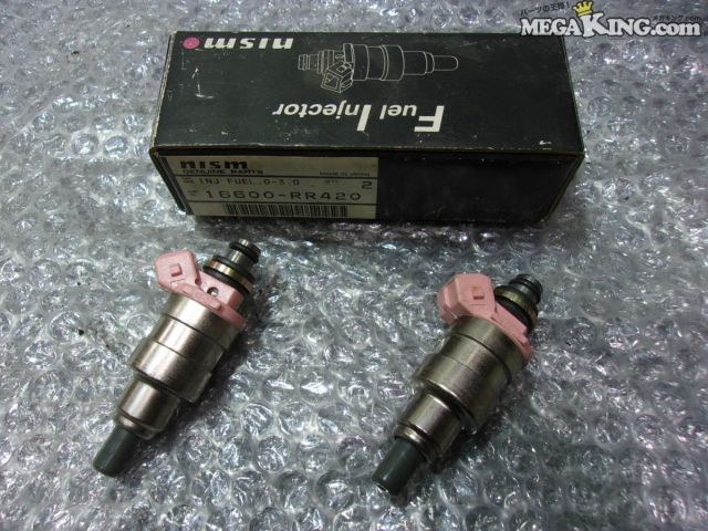 【中古】NISMO ニスモ インジェクター 555cc 2本 A46-00 16600-RR420 / 2S12-1356