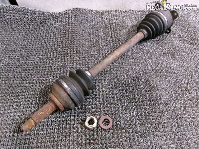 【中古】左右不明 FC3S RX-7 RX7 サバンナ 純正 ノーマル ドライブシャフト ドラシャ 全長約640mm 13B ロータリー 分かる方 / 2S4-939