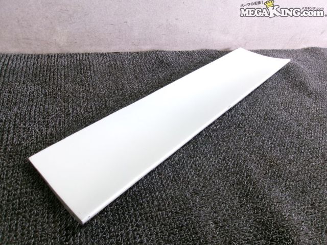 【中古】社外 ウイング フラップ スポイラー 加工用 ホワイト系 FRP / S8-1753