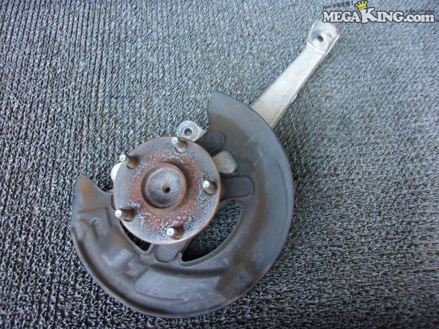 【中古】GRX130 マークX 2WD 純正 ノーマル フロント ハブ ナックル 右 89542-30260 / 4S6-861｜メガキングドットコム