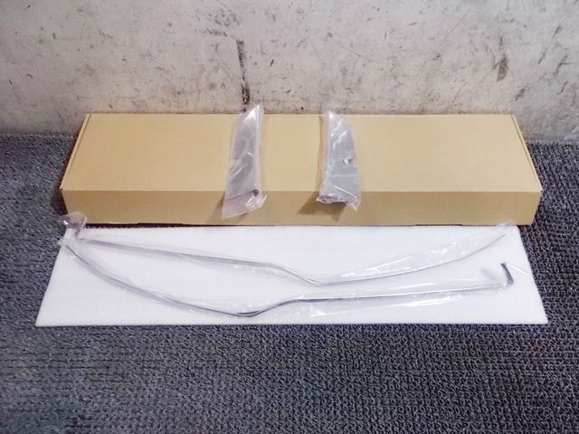 【中古】★新品!★ベンツ Sクラス 社外 フロントバンパートリム パネル カバー 左右 / P10-820