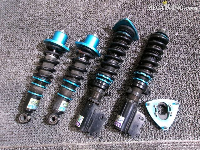 【中古】RN6 ストリーム IDEAL イデアル フルタップ 車高調 全長式 減衰調整 1台分 / 2S12-402