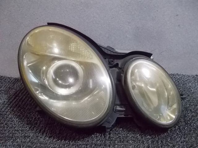 【中古】★激安!★ベンツ W211 Eクラス 前期 純正 ノーマル HID キセノン ヘッドライト ヘッドランプ レンズ 右 154 362-00 154 360-00 / 4R6-634｜メガキングドットコム