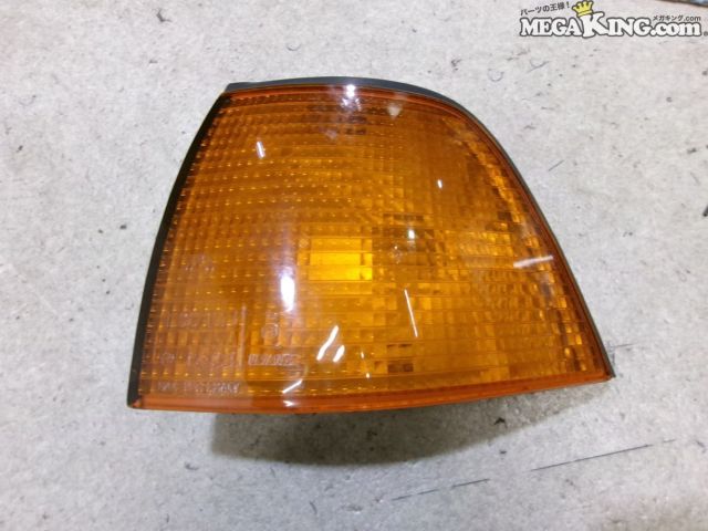 【中古】BMW E36 3シリーズ 純正 ノーマル ウインカーレンズ コーナーランプ ライト 左 1387043 / 4KS7-577