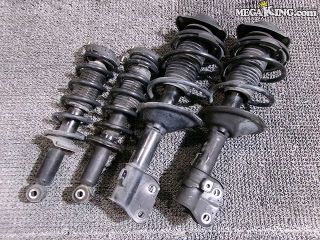 【中古】BE5 レガシィ 純正 ノーマル ショック&サスペンション 1台分 20310AE320 20365AE090 / S1-1022