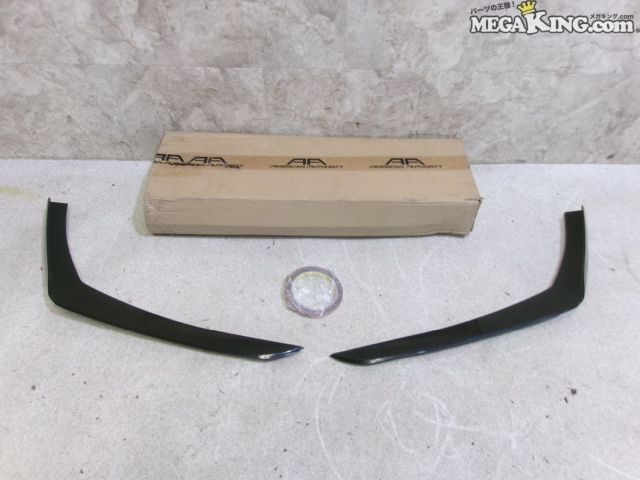 【中古】★未使用★2016y~2018y シボレー カマロ AMERICAN AUTHORITY フロント カナード 左右 / S12-1469｜メガキングドットコム