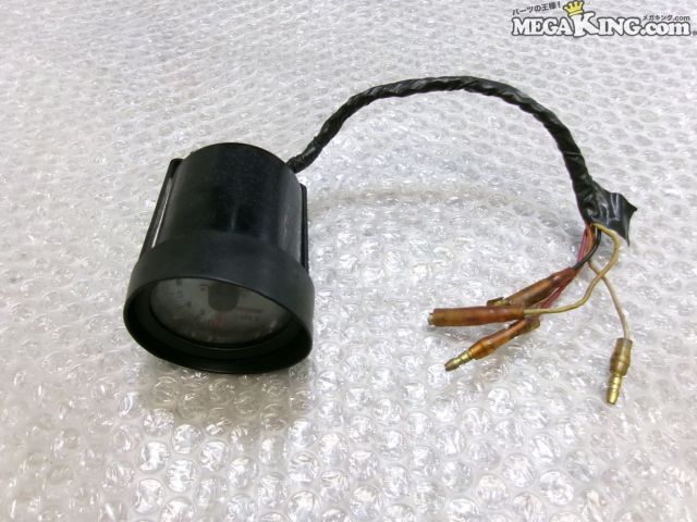 【中古】オオモリ メーター 排気温度計 EXT TEMP 52φ ホワイト系 点灯OK / 2S6-554