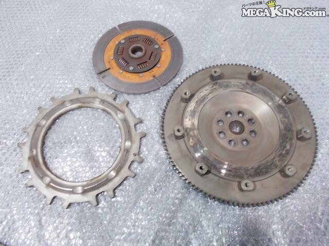 【中古】EK9 シビック ORC オグラ メタル ディスク フライホイール B16B EG6 DC2 インテグラ 等 / T1-167