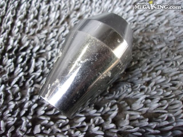 【中古】メーカー不明 トラスト ? シフトノブ 縦約70mm 横約44mm HCR32 スカイライン RB20 にて使用 / T4-1727｜メガキングドットコム
