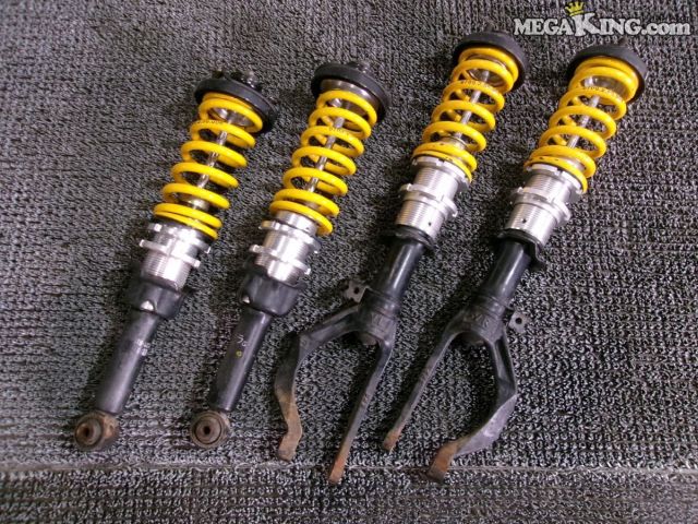 【中古】DC2 インテグラ タイプR 社外 純正 改 ネジ式 車高調 減衰固定 1台分 ST8-N010-M1 941 005 / 2S6-1400