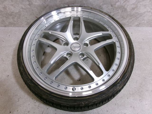 【中古】★鍛造!美品!★TWS EX-FB 20インチホイール 9J+27 5穴 PCD120 1本 / 4R5-1091