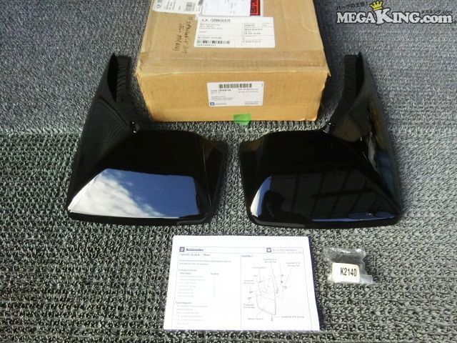 【中古】★新品!★シボレー タホ 2007年 純正 リア スプラッシュガード 左右 19169746 マッドガード / F12-049|メガキングドットコム