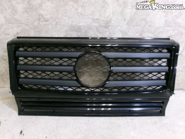 【中古】ベンツ W463 ゲレンデ Gクラス 純正 ノーマル フロントグリル A4638880223 / T2-779｜メガキングドットコム