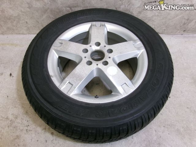 【中古】ベンツ W463 Gクラス ゲレンデ 純正 18インチホイール 7.5J+43 5穴 PCD130 1本 A4634011802 / T2-936