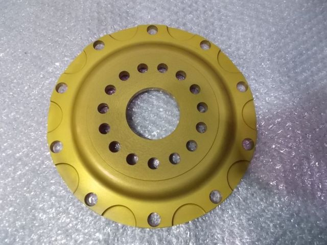 【中古】★未使用!★社外 ベルハウジング 5穴用 PCD114.3 穴数15 2ピースブレーキローター 1枚のみ / Q5-279