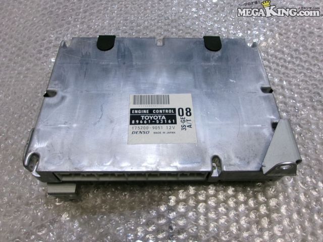 【中古】SXE10 アルテッツァ 後期 純正 ノーマル コンピューター エンジンコンピューター ECU CPU 89661-53161 / 2S9-815｜メガキングドットコム