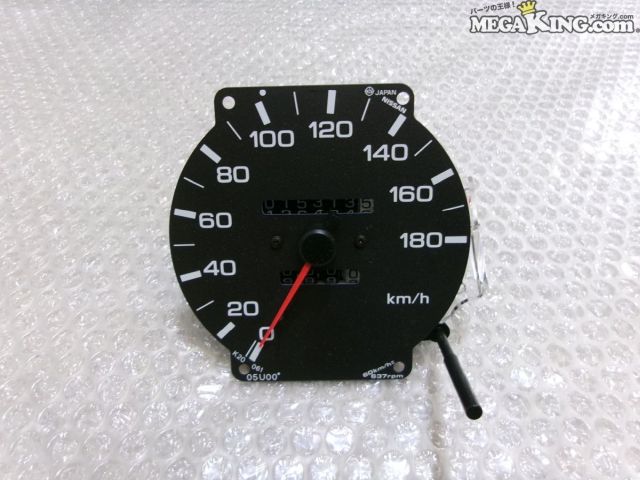 【中古】BNR32 スカイライン GT-R GTR 純正 ノーマル スピードメーター タコメーター 走行15,313.5km RB26DETT / 2S11-421
