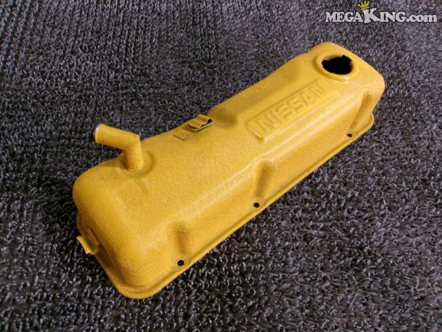 【中古】B110 サニートラック サニトラ 純正 ノーマル タペットカバー エンジンヘッドカバー カムカバー 結晶塗装 / T4-1180