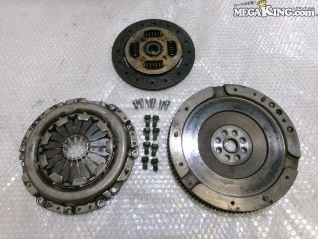 【中古】ZC33S スイフトスポーツ 純正 Valeo プッシュ式 クラッチ カバー ディスク フライホイール / T1-905