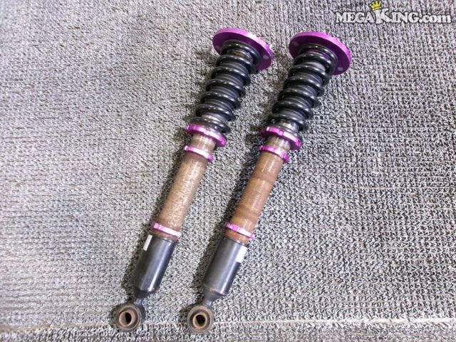 【中古】S15 シルビア 社外 リア フルタップ 車高調 全長式 減衰調整 2本 / 2S8-1153