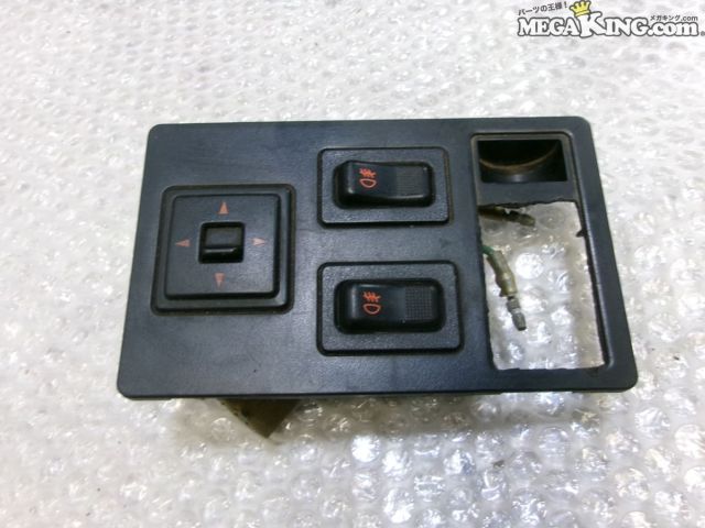 【中古】FC3S RX-7 RX7 純正 ノーマル センターコンソールスイッチ FB03 64 451 / KT2-1956