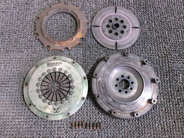 【中古】★激安!★S14 シルビア 5MT 5速 URAS ユーラス シングル メタル クラッチ プッシュ式 SR20 S13 180SX 等 / 2R8-1395