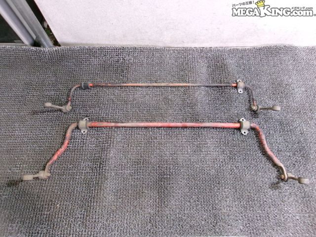【中古】メーカー不明 NA6CE ロードスター フロント リア スタビライザー 前後セット / 2S12-267｜メガキングドットコム