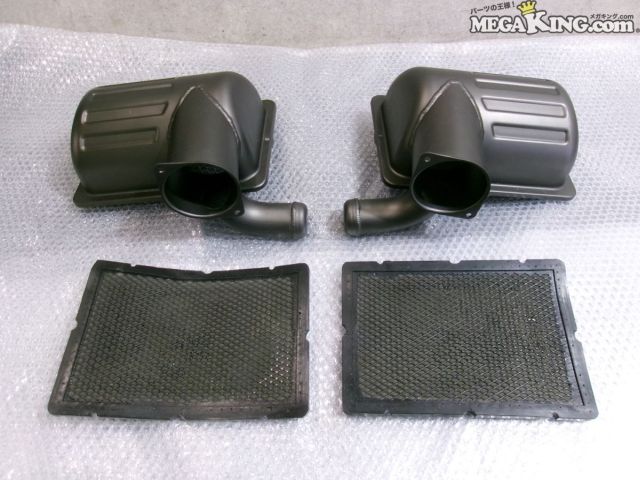 【中古】★未使用★メーカー不明 フェラーリ F430 社外 ? 純正 ? エアクリーナーボックスカバー エアフィルターボックス BOX 左右 / S11-382