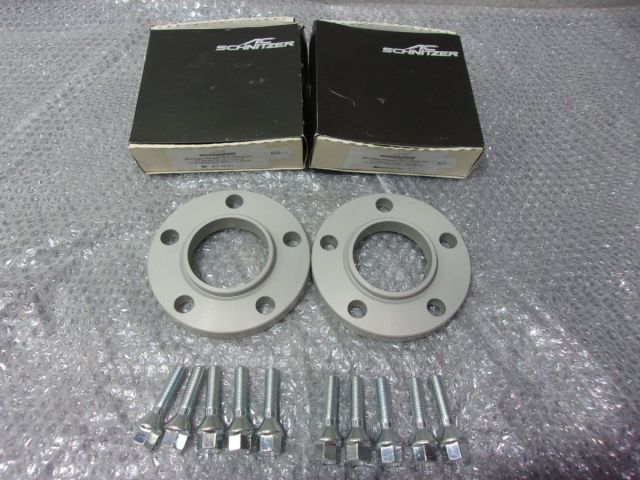 【中古】★未使用!★AC SCHNITZER シュニッツァー ホイールスペーサー アダプター フィッティングセット BMW 2個 3613 41 134 / R7-441