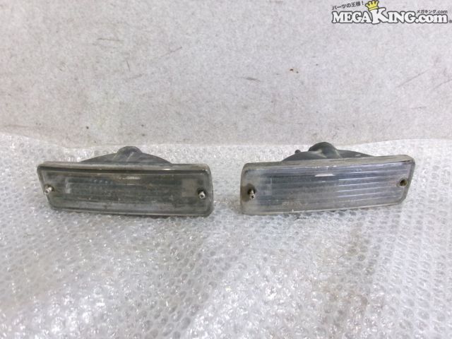 【中古】S13 シルビア JUNYAN ジュンヤン ウインカーレンズ 左右セット SR20 NPS13-FCL / 4S8-469