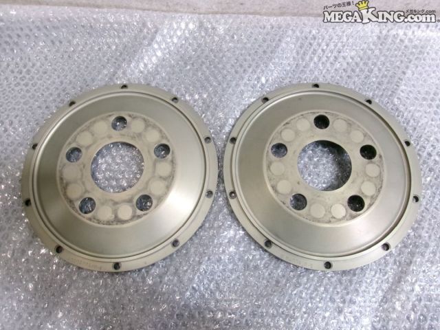 【中古】ニスモ ? 社外 ベルハウジング 2ピースローター用 5穴 PCD114.3 2枚セット / S8-569|メガキングドットコム