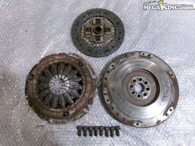 【中古】ZZW30 MR-S 純正 ノーマル クラッチ カバー ディスク フライホイール / S12-1112