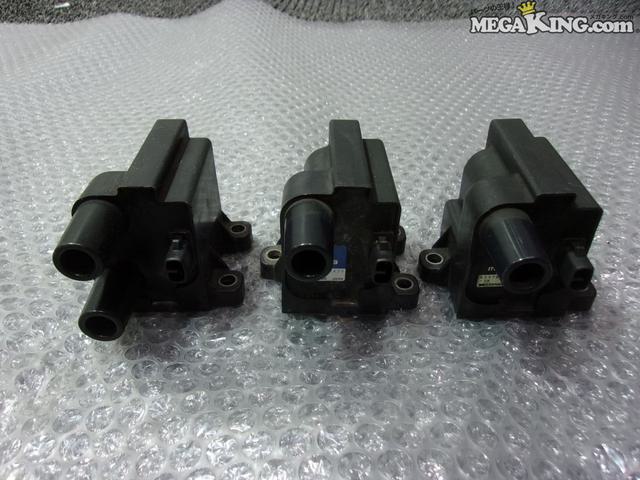 【中古】FD3S RX-7 RX7 純正 イグニッションコイル IGコイル 3個 13B ロータリー N3A1 N3A2 N3A3 029700-7630 029700-7620 029700-7610 / 2R12-839