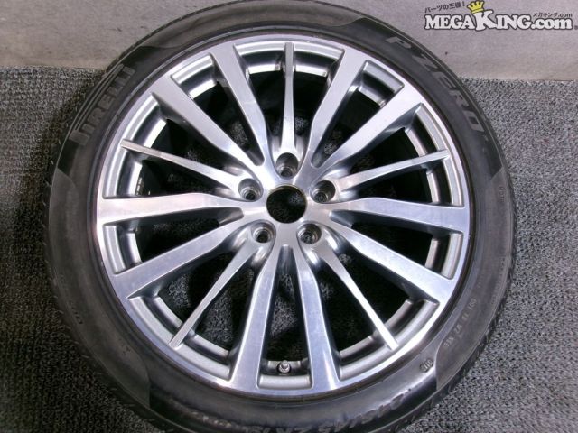【中古】★即納★マセラティ ギブリS 純正 OP SPEED LINE 19インチホイール 8.5J+44 5穴 PCD114.3 1本 空気圧センサー 付 670016852 / T2-1666|メガキングドットコム