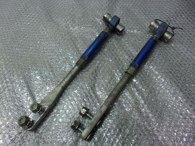 【中古】★激安!★HCR32 スカイライン CUSCO クスコ テンションロッド ピロ 調整式 左右セット RB20DET 220 473 AS S13 シルビア 等 / 2R4-1779