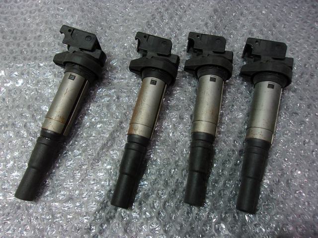 【中古】★激安!★BMW F20 1シリーズ 116i 純正 DELPHI イグニッションコイル 4本 V7575010 / R9-492｜メガキングドットコム