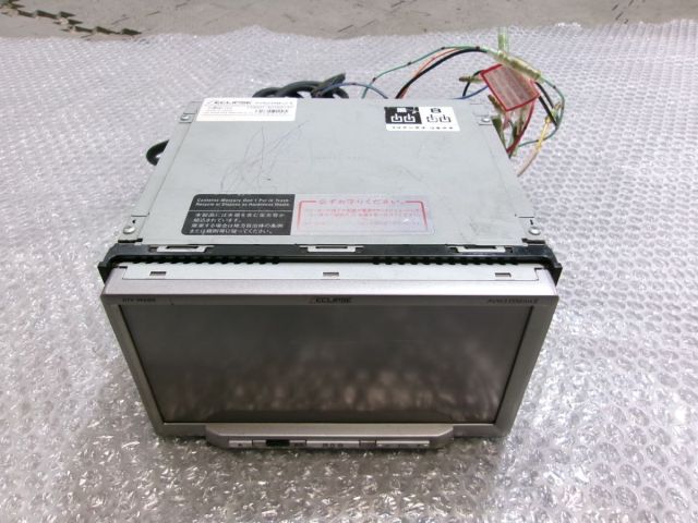 【中古】★激安!★ECLIPSE イクリプス AVN339Mmk2 メモリーナビ カーナビ フルセグ DVD 2DIN 地図データ2011年 / 4Q11-509｜メガキングドットコム