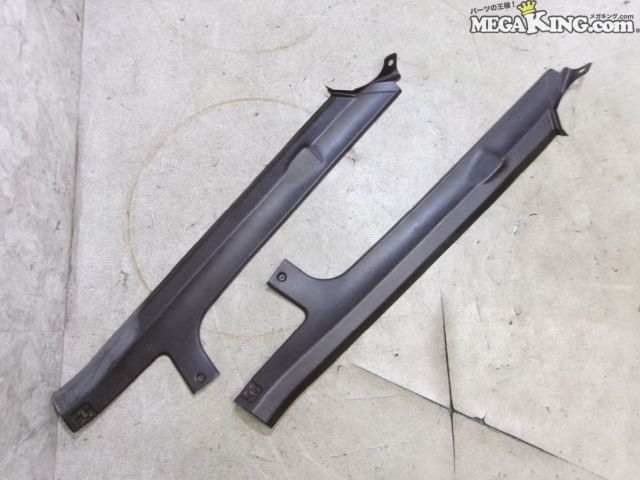 【中古】AE86 レビン トレノ ハチロク 純正 ノーマル Cピラートリム ルーフ 内張り 左右 4AG 62471-12150 62472-12150 / S8-232