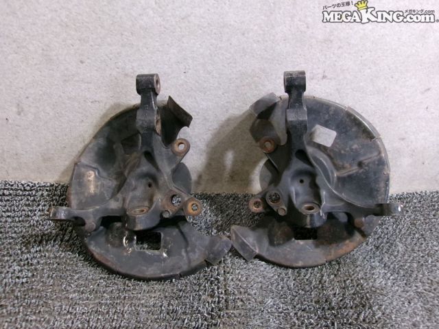 【中古】S15 シルビア 純正 ノーマル フロント ナックル ABS有用 無加工 左右セット / T3-513