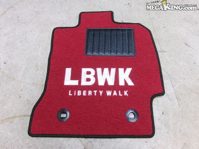 【中古】★未使用★ZN6 86 ハチロク LIBERTY WALK リバティーウォーク LBWK フロアマット 右 運転席側 ZC6 BRZ 等 / S8-379 17,502円