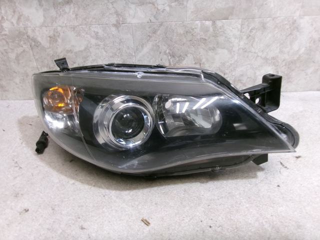 【中古】★激安!★GRB インプレッサ 純正 ノーマル HID キセノン ヘッドライト ヘッドランプ 右 ICHIKOH 1809 点灯OK / 2R4-087