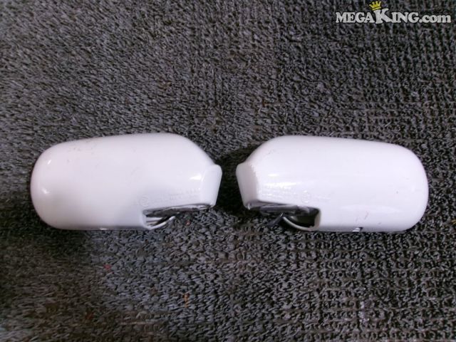 【中古】車種不明 ニッサン 純正 ノーマル ドアミラー サイドミラー 5ピン 左右 IKI 8109 HCR32 ? スカイライン ? 分かる方 / T4-1697｜メガキングドットコム 11,720円