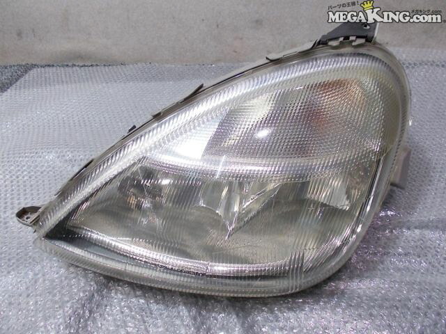 【中古】ベンツ W168 Aクラス ハンドル位置不明 純正 ノーマル ハロゲン ヘッドライト ヘッドランプ 左 A1688201161 / 4S7-635