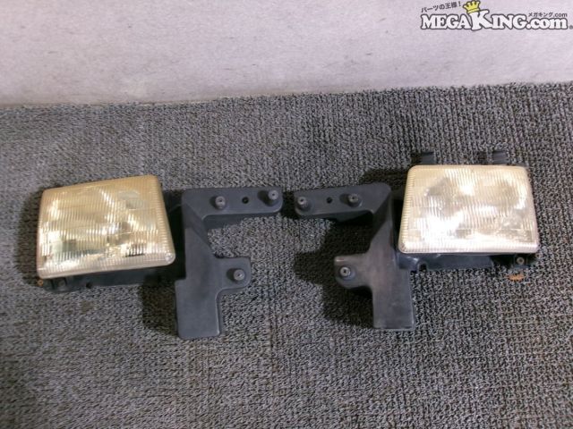 【中古】ダッジ ダッヂ ラム バン DEPO デポ ハロゲン ヘッドライト ヘッドランプ 左右 / S7-1539｜メガキングドットコム