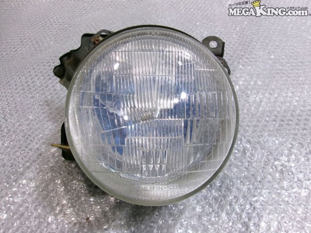 【中古】HA11S アルトワークス 純正 ノーマル ハロゲン ヘッドライト ヘッドランプ 右 運転席側 STANLEY 35100-70B2 001-7408 / 2S6-684